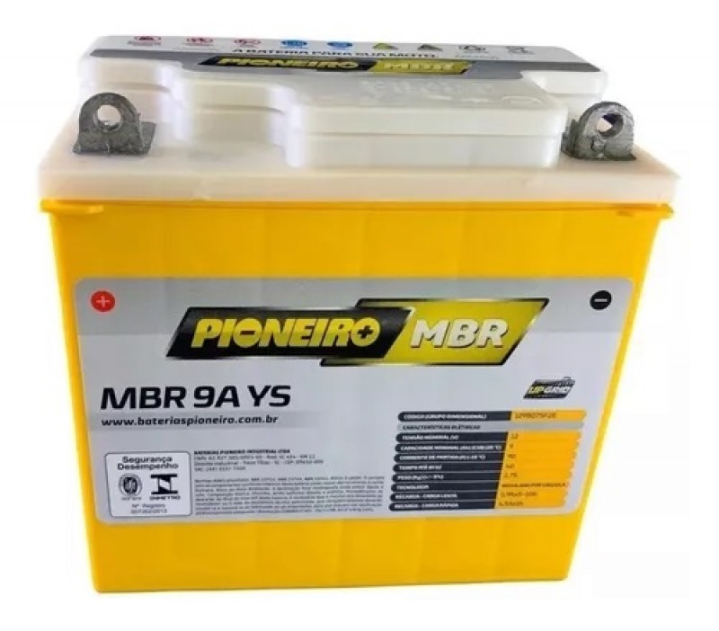 Bateria Pioneiro MBR 9A YS