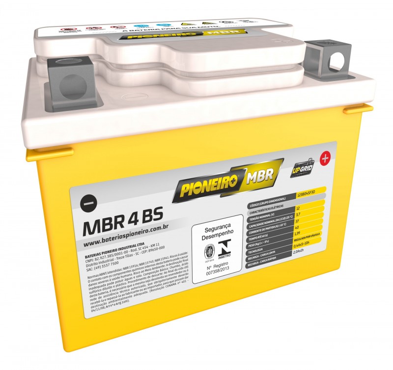 Bateria Pioneiro MBR 4 BS