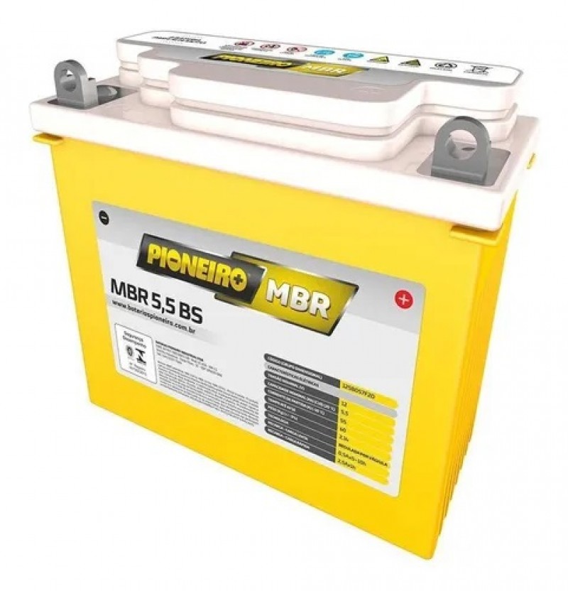 Bateria Pioneiro MBR 5,5 BS